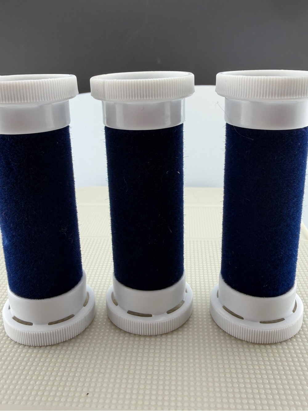 Remington Care Setter 3 Small Replacement Hot Rollers KF-201 Flocked Curlers